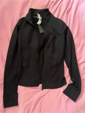 Fabletics Black Women's Full-Zip Performance Jacket